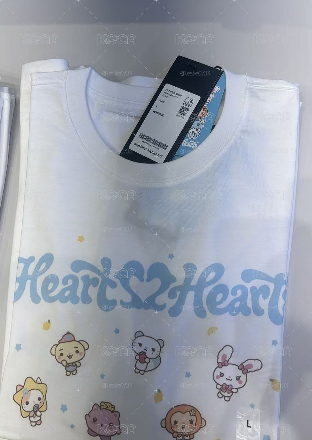 Hearts2Hearts聯名Musinsa踢