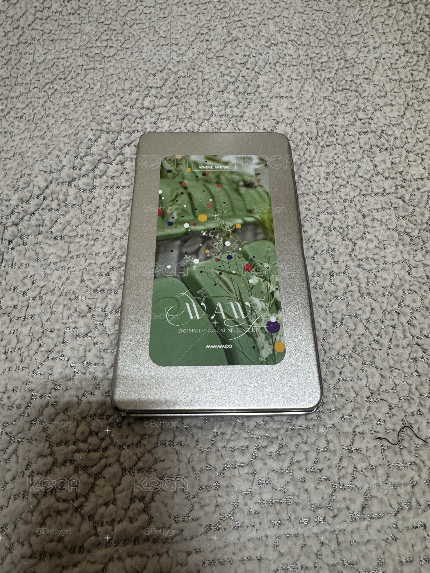 Mamamoo WAW 線上演唱會 明信片組 postcard 