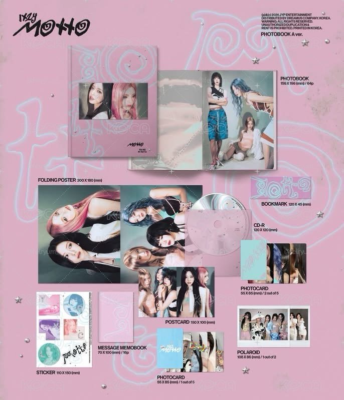𝙄𝙏𝙕𝙔🍒<Motto>美版親簽明信片 Photobook A ver.