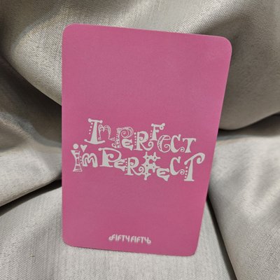Imperfect-I'mperfect wm 周邊卡 Athena 雅典娜 (環保袋/帆布袋附的小卡)