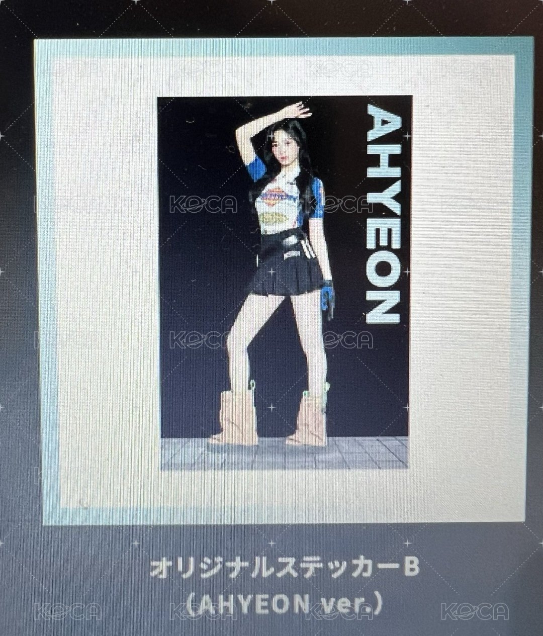 Ahyeon (B版）1張