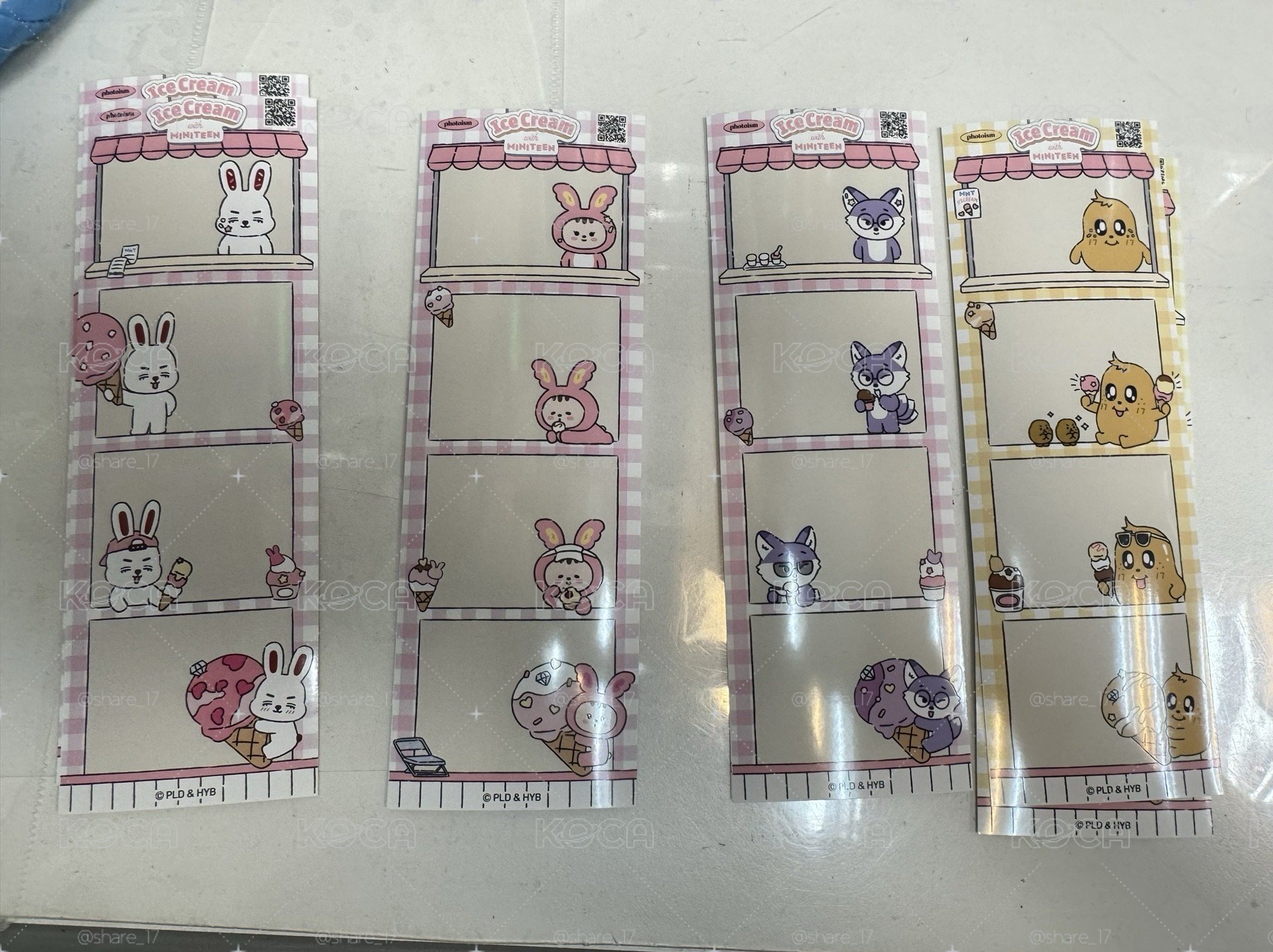 miniteen 冰淇淋人生四格