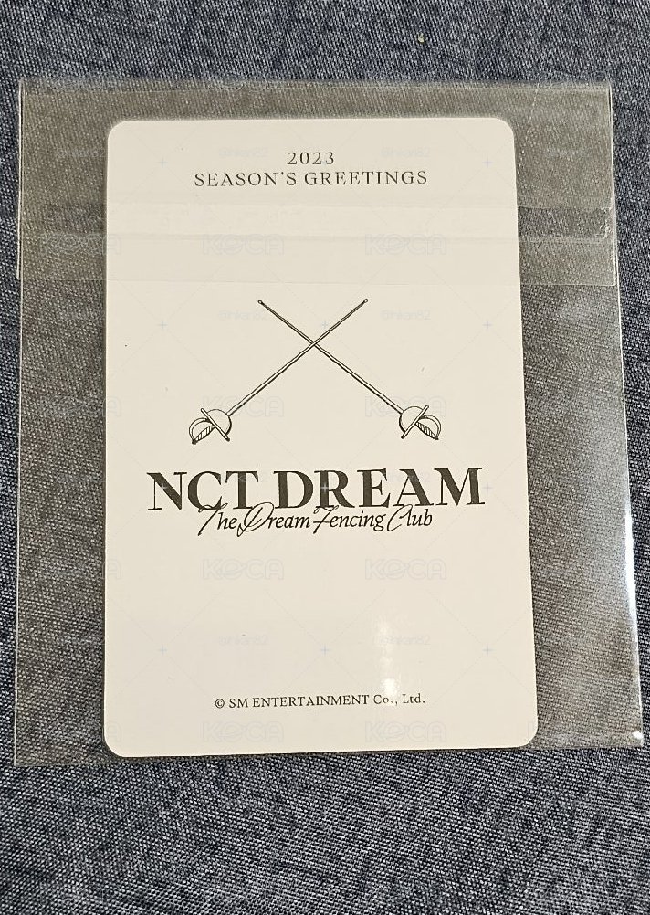 NCT 2023 Season's Greetings 'The Dream Fencing Club' JENO