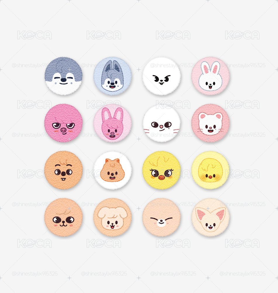 SKZ 5‘CLOCK 5期飯咪 徽章
