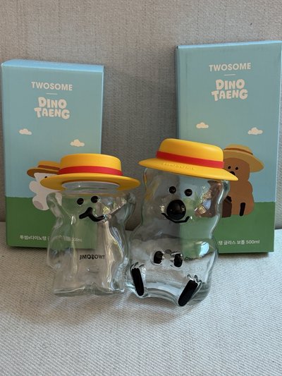 dinotaeng x twosome place 玻璃杯-庫卡
