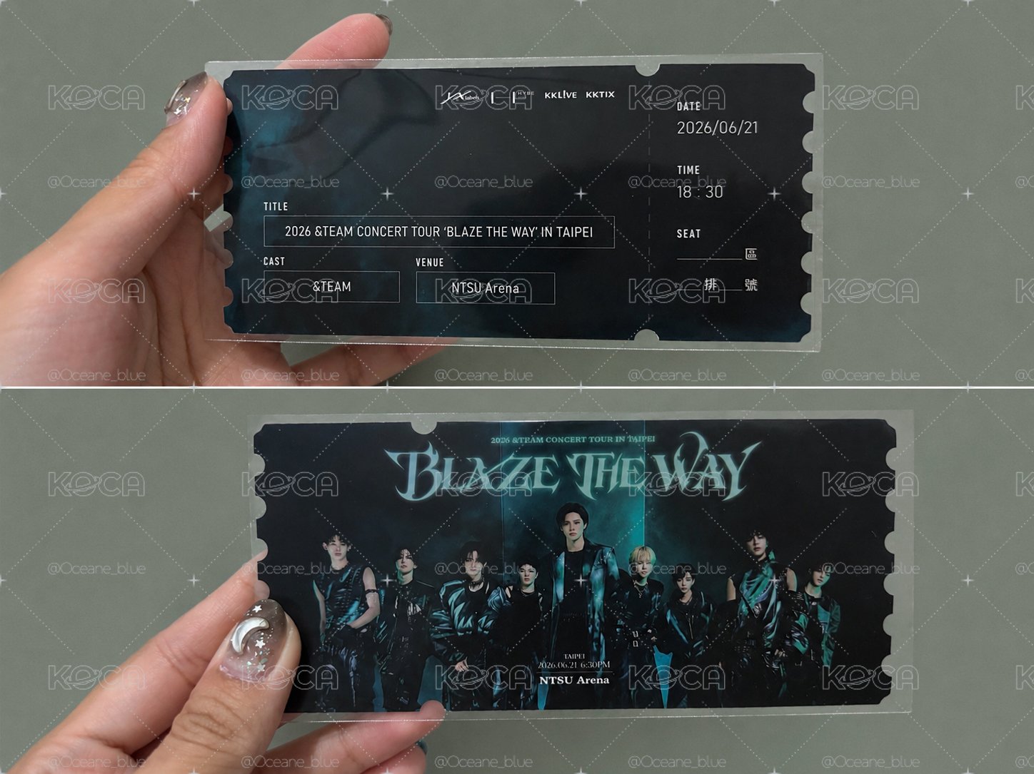 &Team BTW進場紀念票卡