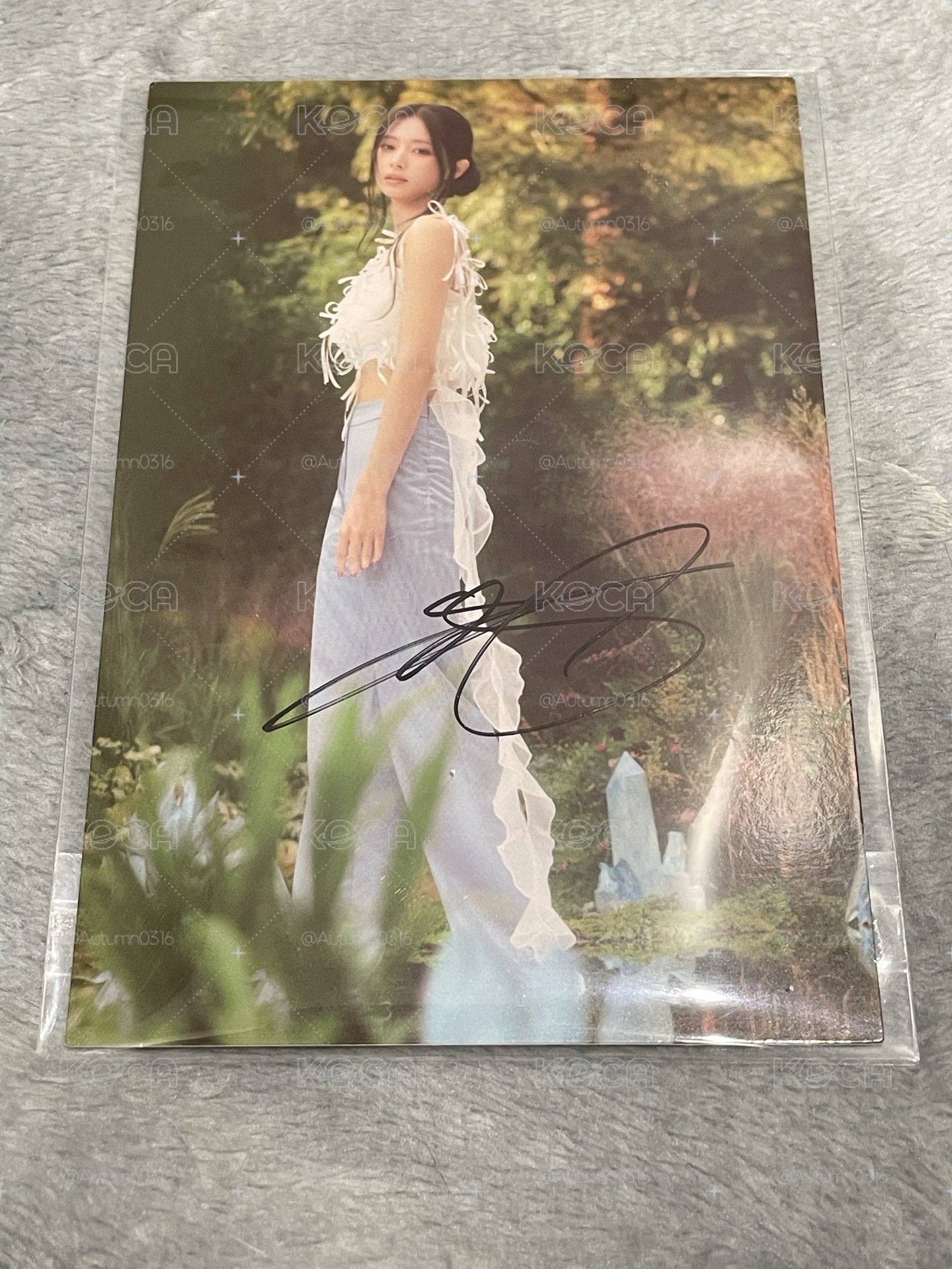WITH-YOU親簽明信片瑜