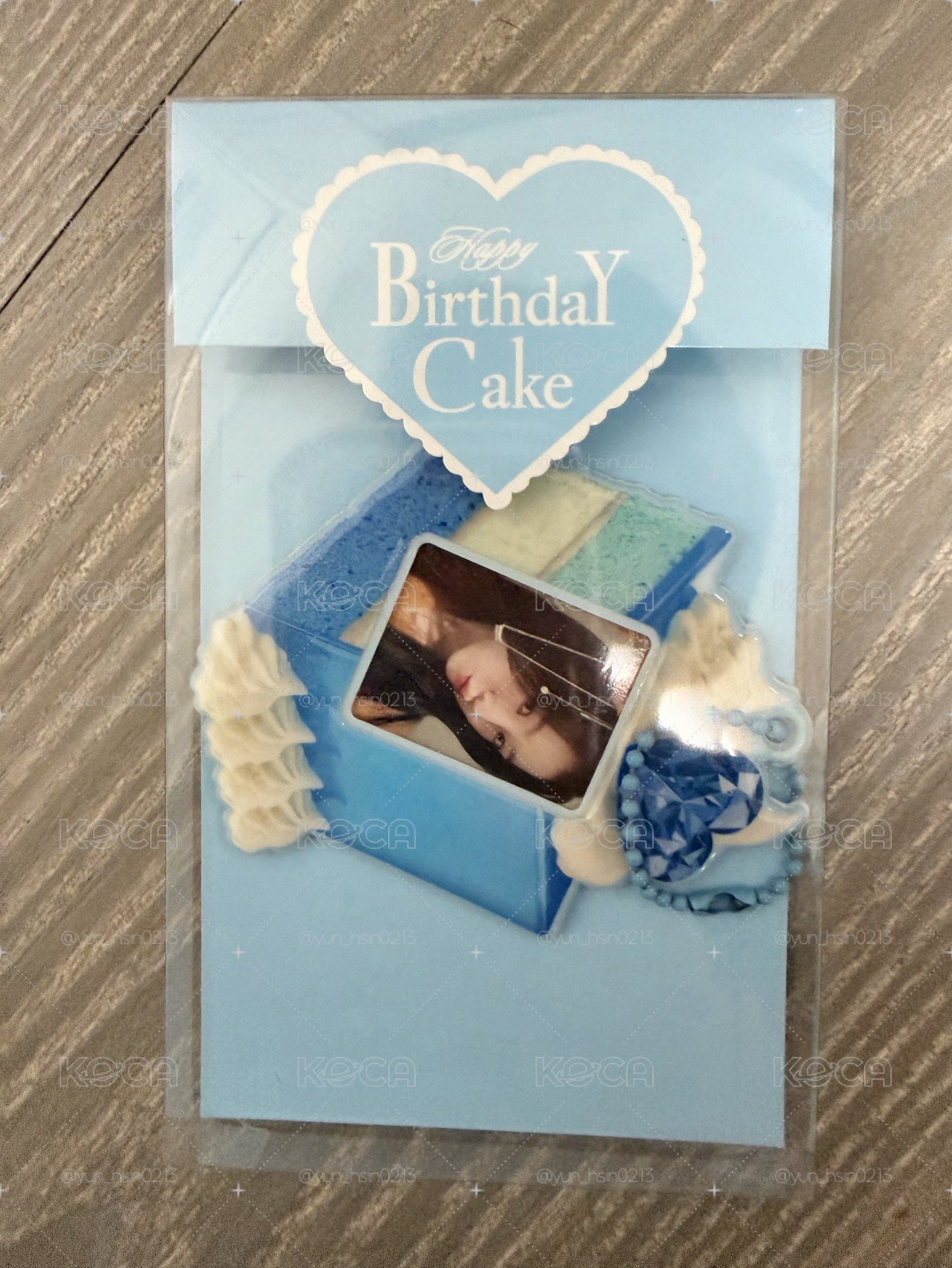 Irene 24生日證件照吊飾（無小卡）