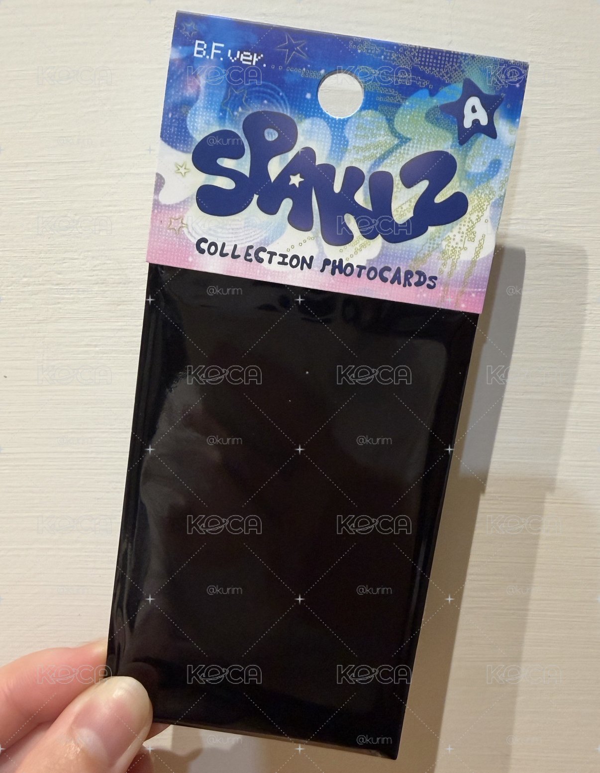SPAKLZ｜A組偶像隨機小卡，未拆&確認款