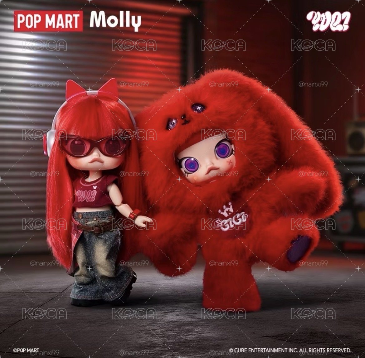 琦 泡泡瑪特Molly聯名
