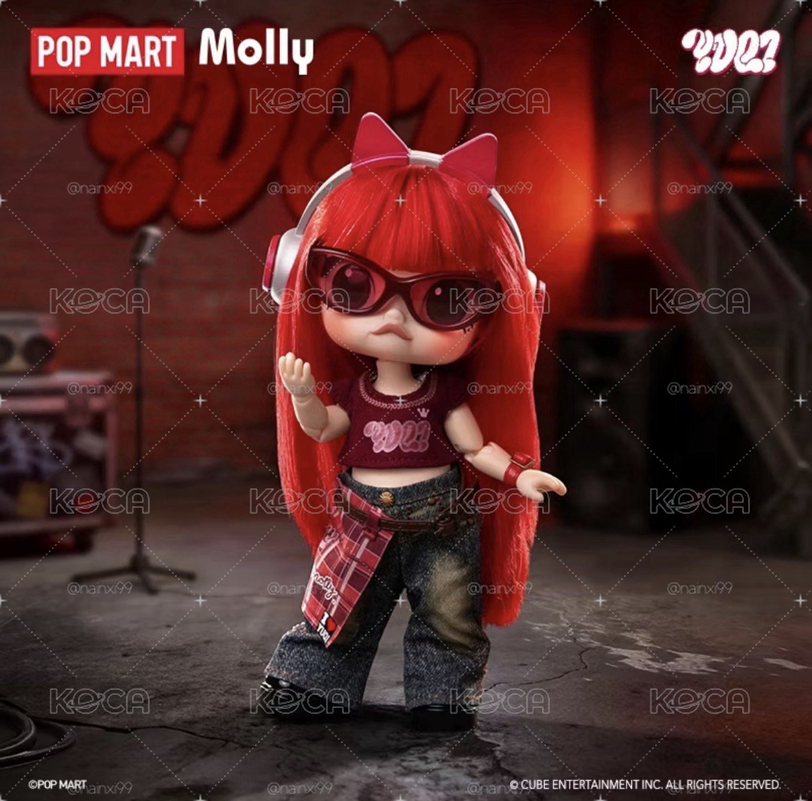 琦 泡泡瑪特Molly聯名