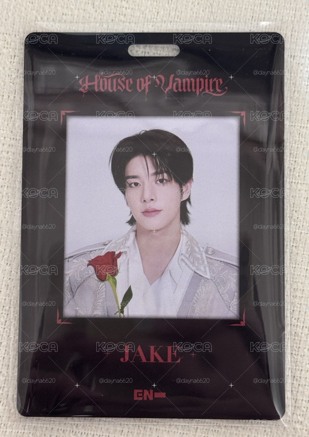 Enhypen House of Vampire 識別證 JAKE യ需多帶യ