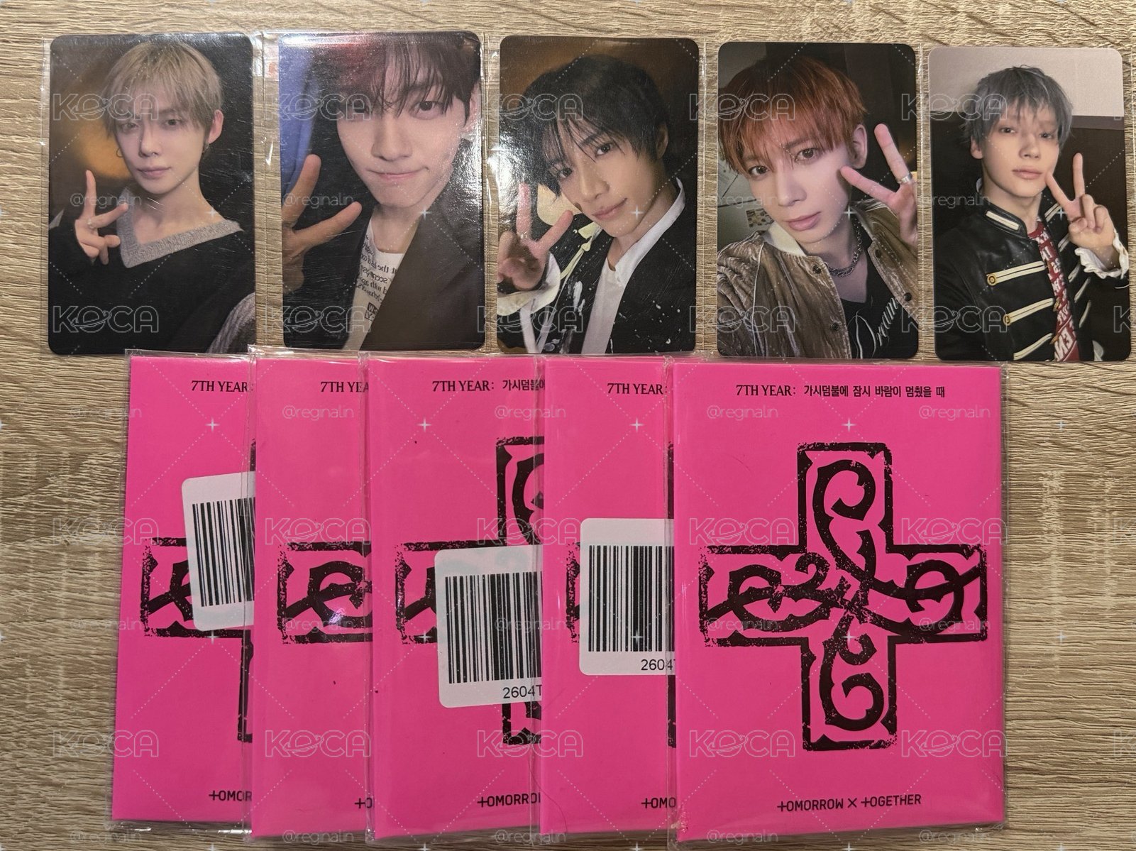 TXT 迷八楠藝1.0單卡一套