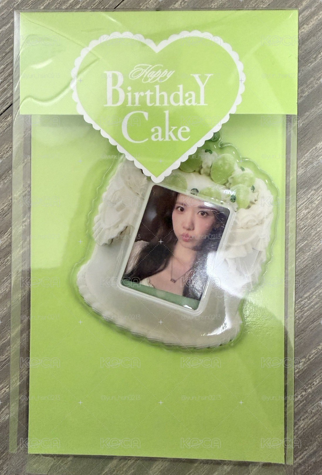 允兒 24生日 證件照吊飾（無小卡）
