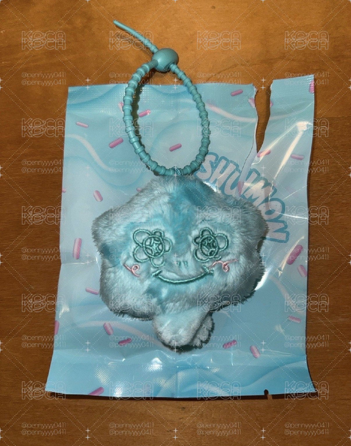 SHUMON 吊娃 藍色小灰塵