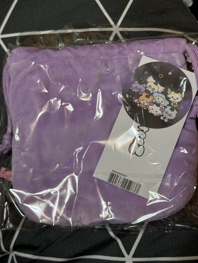 MIGHTEEZ 傘尼喲 絨毛漱口袋