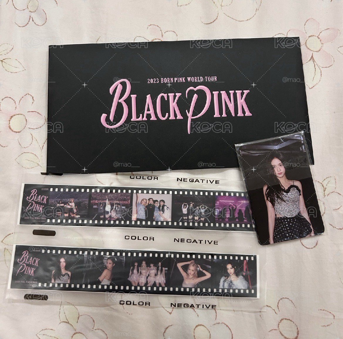 BLACKPINK 二巡全新膠片小卡組