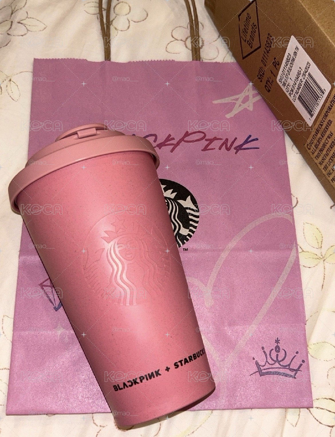 Rosé同款星巴克隨行杯