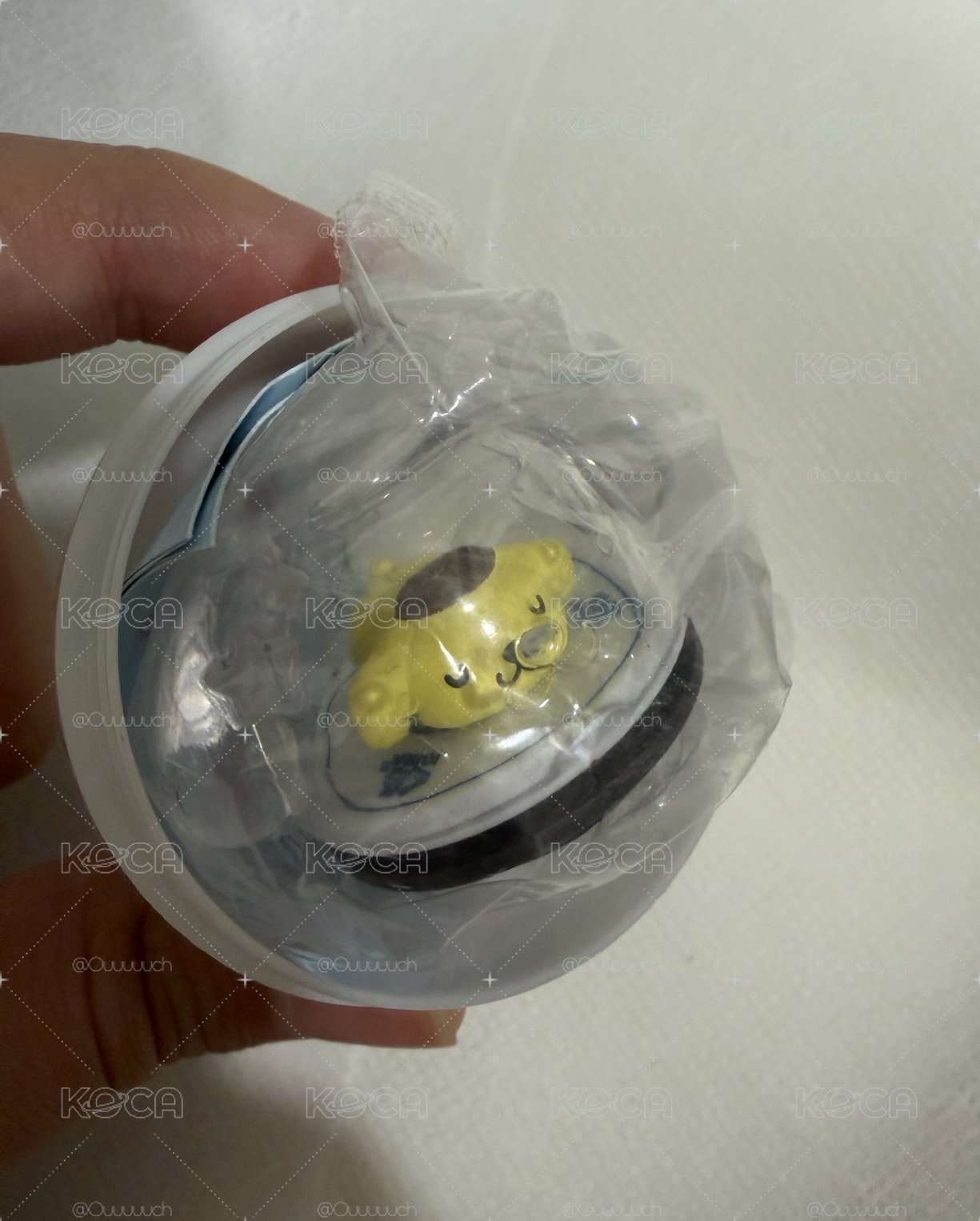藏壽司 鮮度君趴趴吊飾 布丁狗