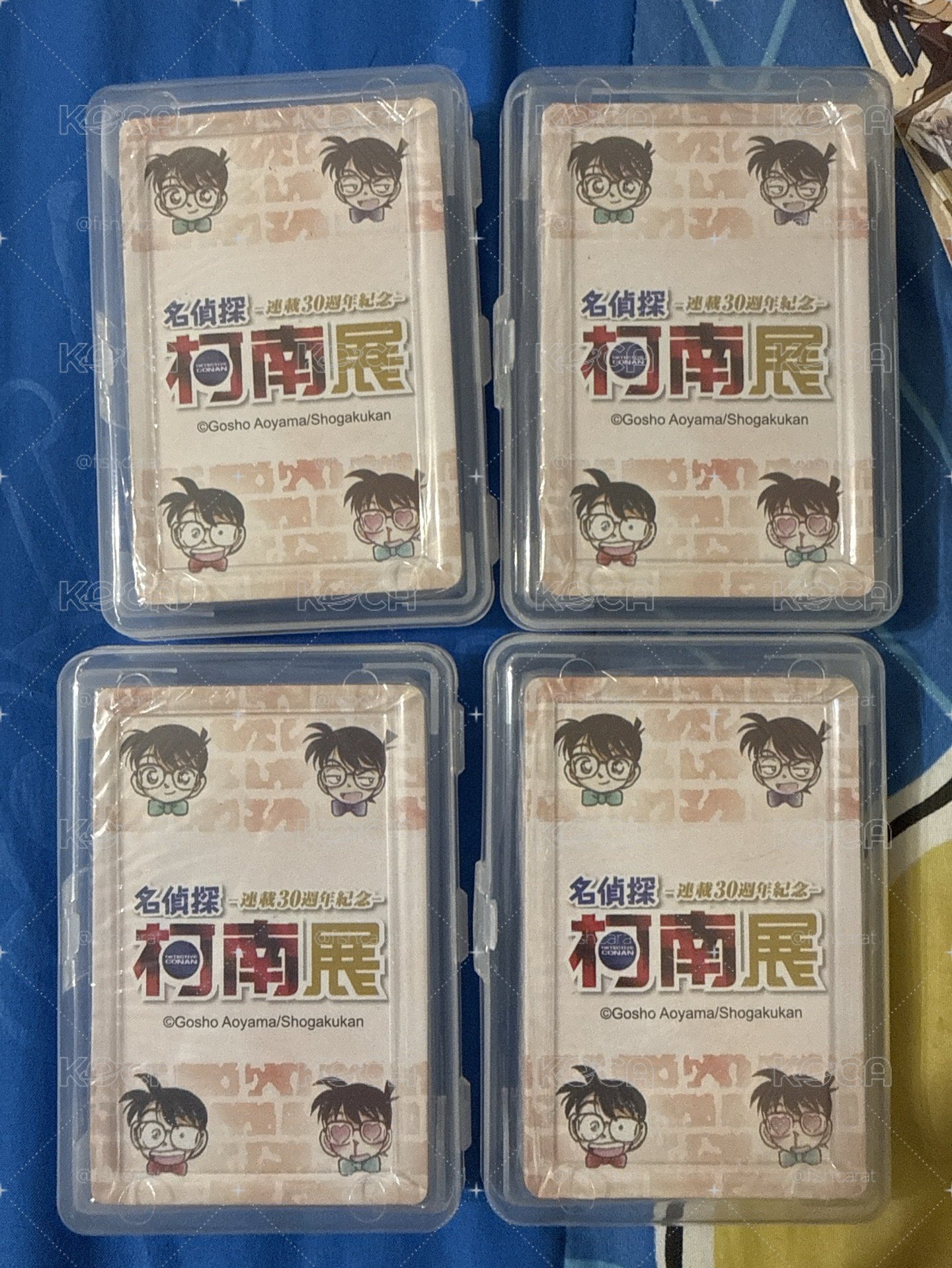 名偵探柯南 30週年 臺灣展撲克牌