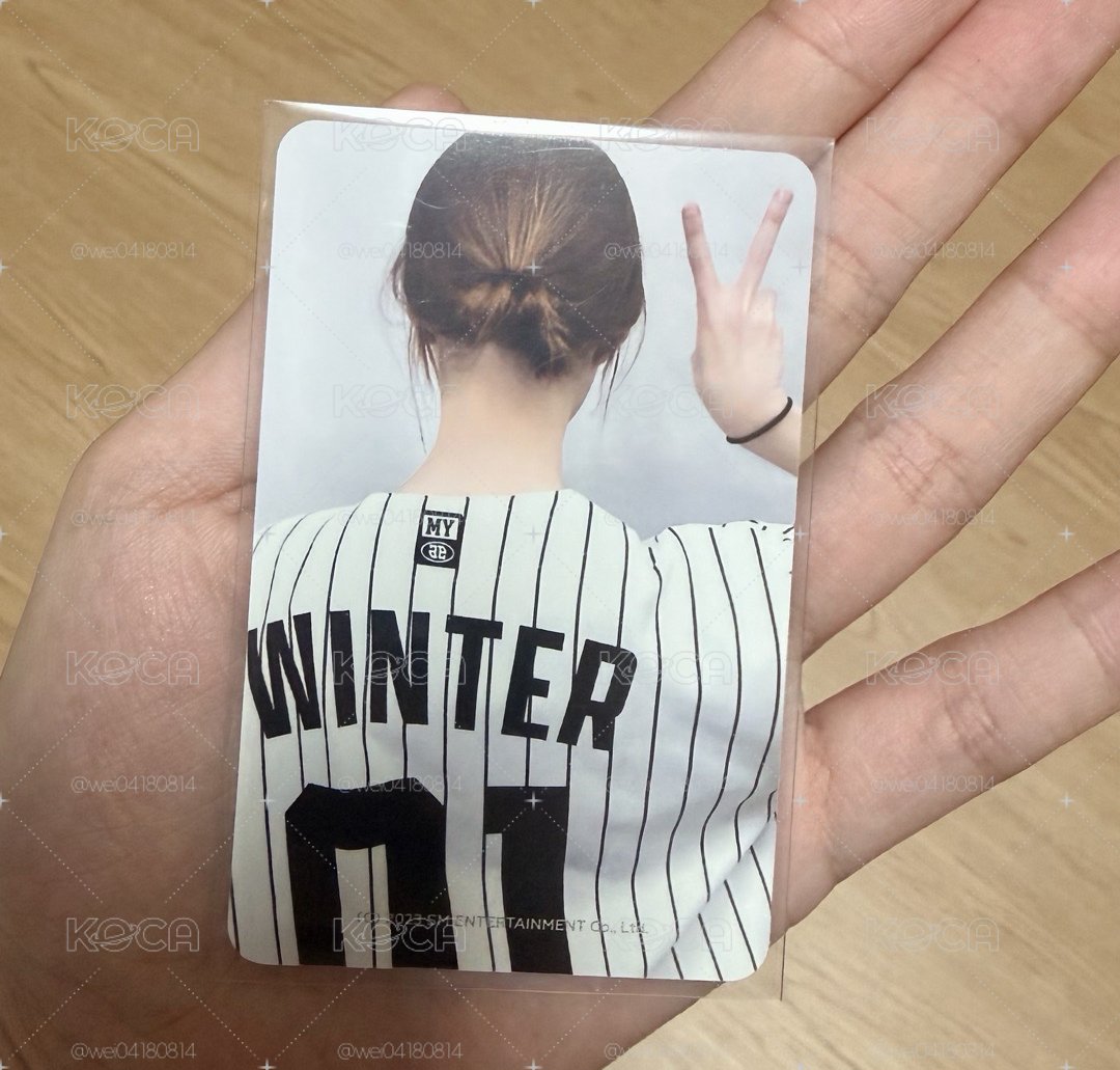 aespa Winter棒球冬