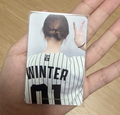 aespa Winter棒球冬