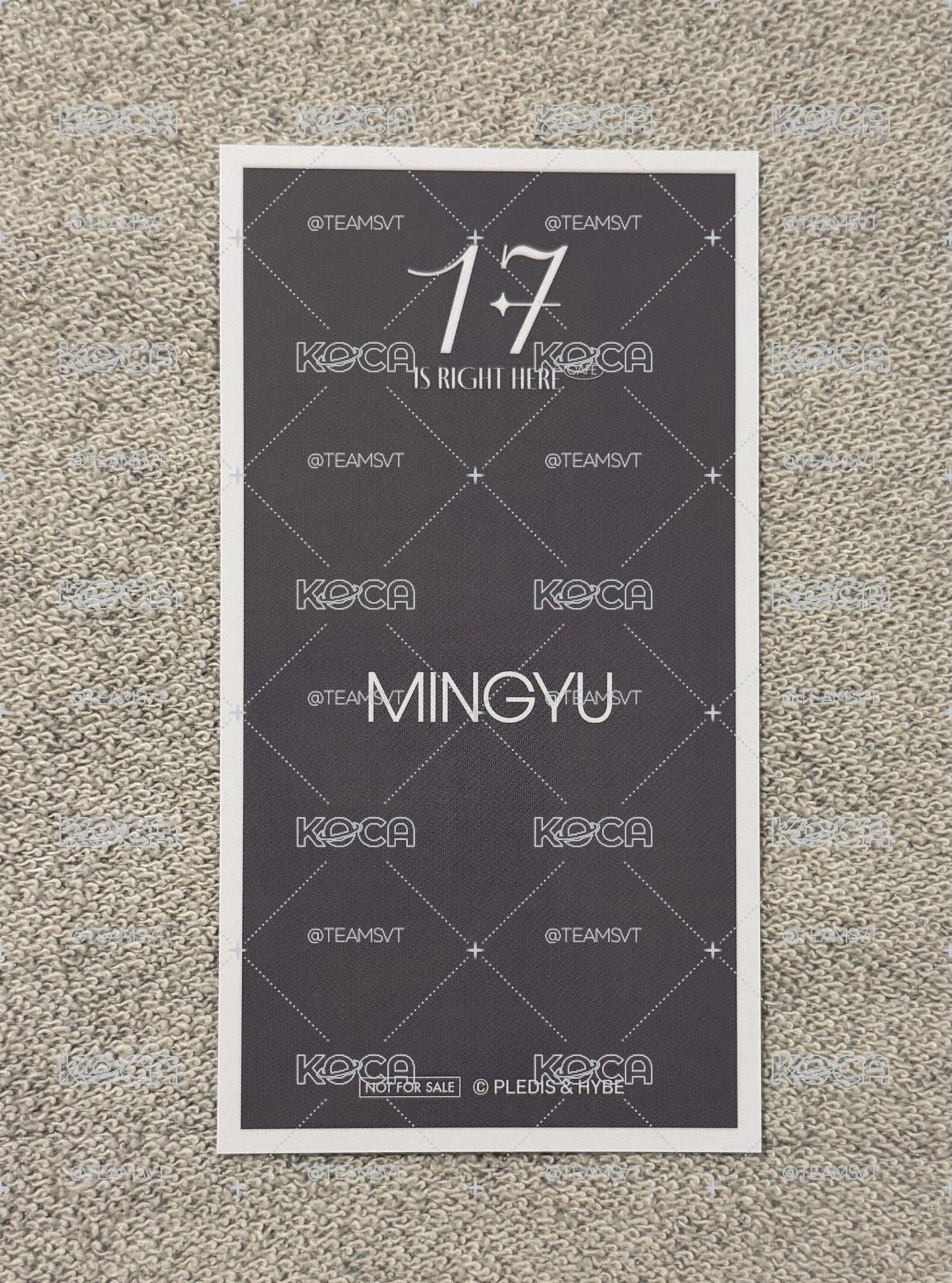 2024 SVT CAFE 入場特典 奎
