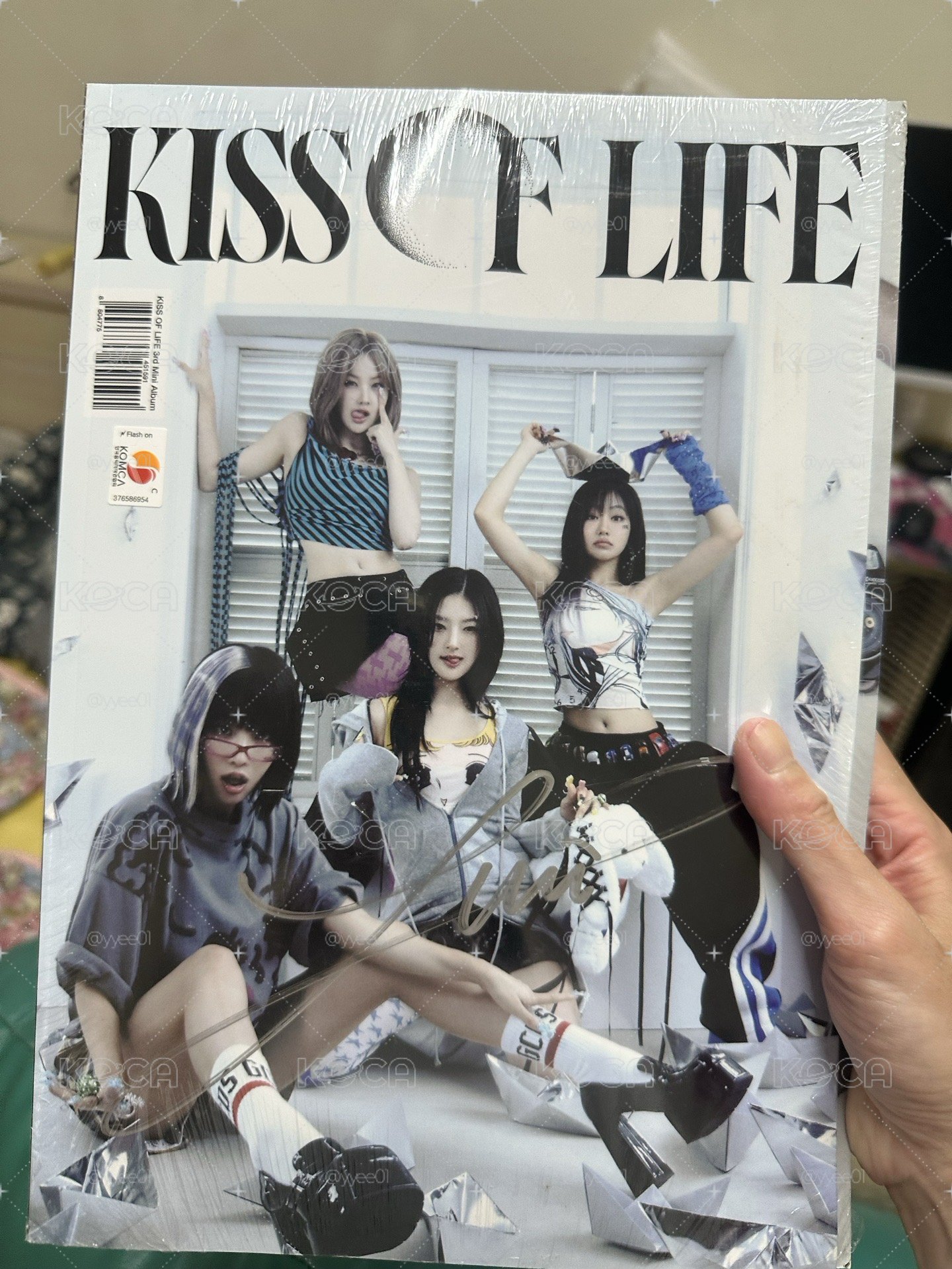 kiss of life簽名專輯