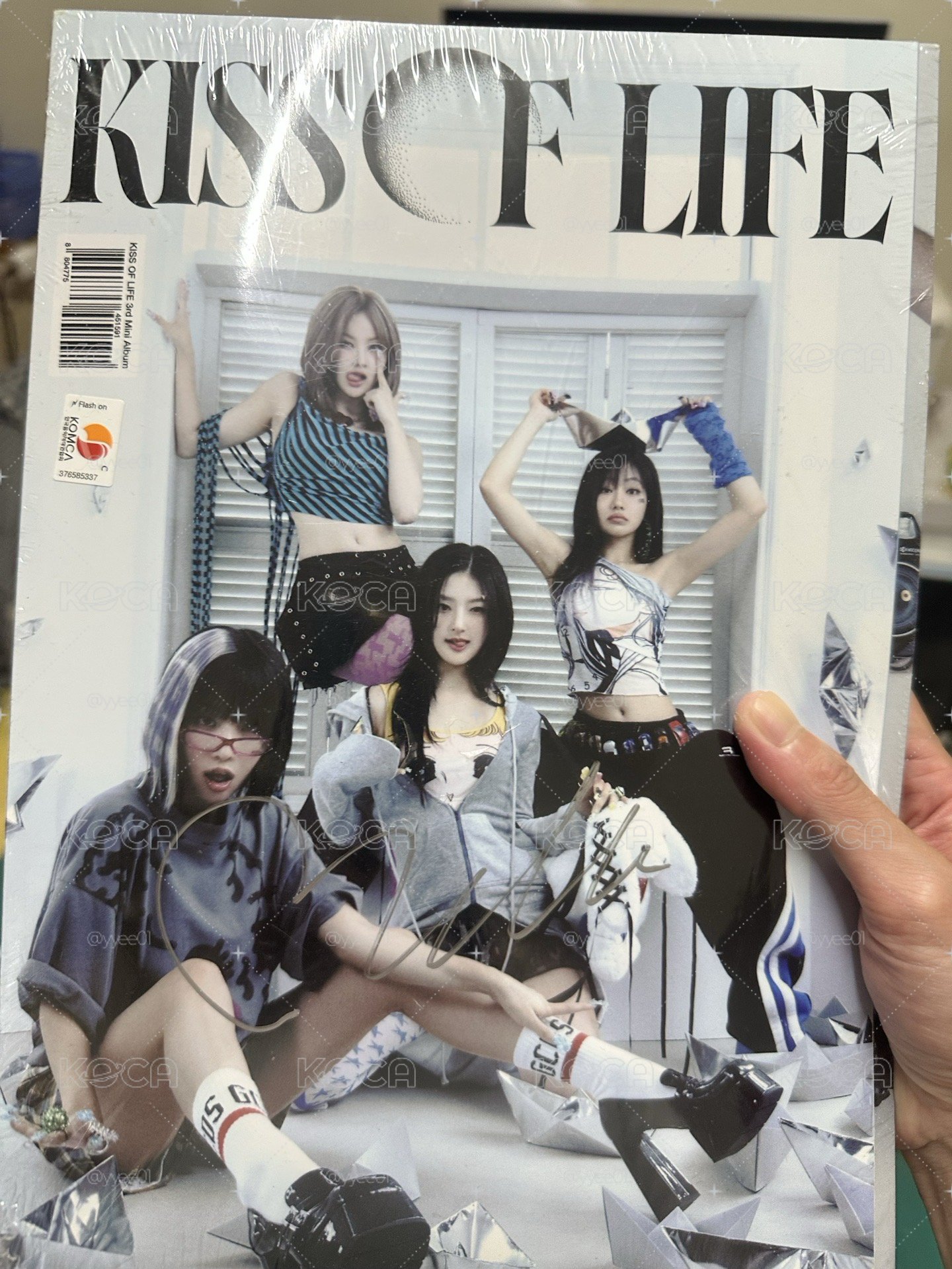 kiss of life簽名專輯