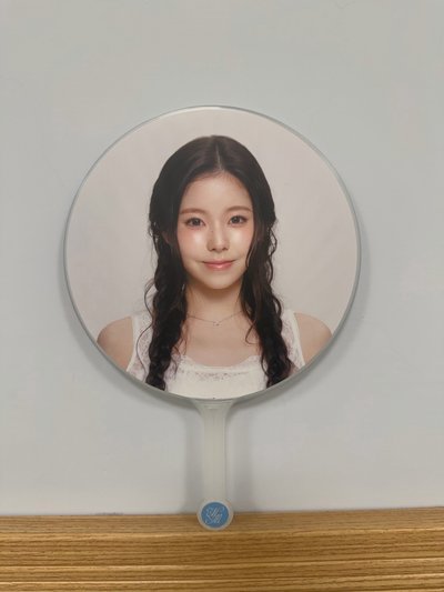 FM圭扇+扇套 僅拆擺 雙辮子圭 扇面色調很好 演唱會必備讓🐱找到你 打卡也好看