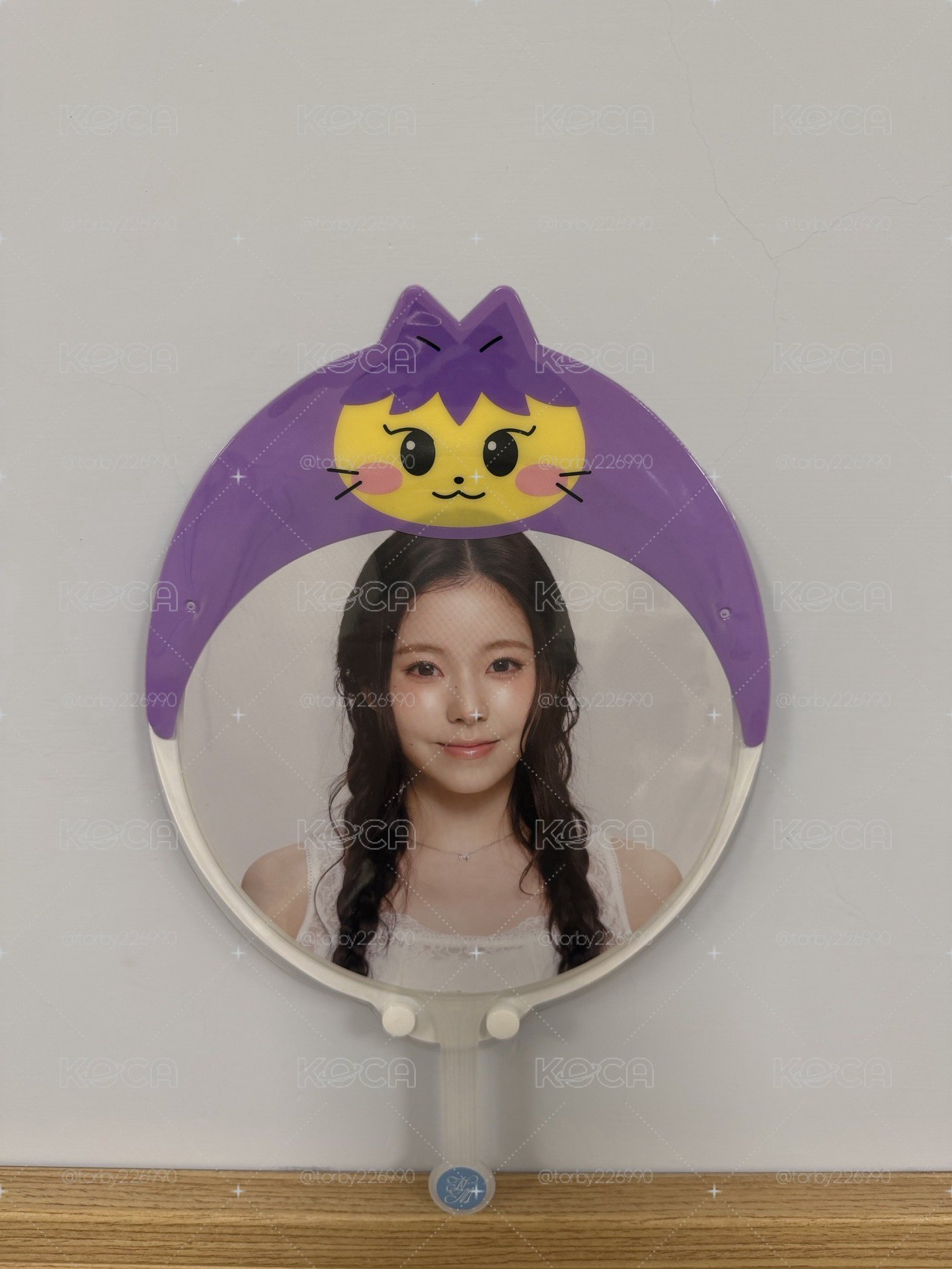 FM圭扇+扇套 僅拆擺 雙辮子圭 扇面色調很好 演唱會必備讓🐱找到你 打卡也好看