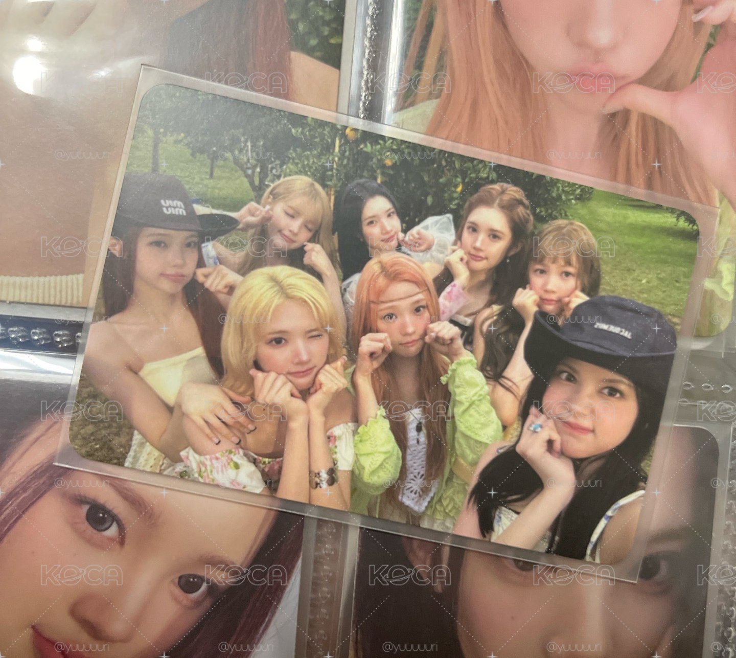Hearts2Hearts mini2 貼紙版團卡