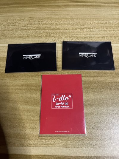 （🏰現貨）I-dle 世巡 橫濱 會員團卡 漢堡卡