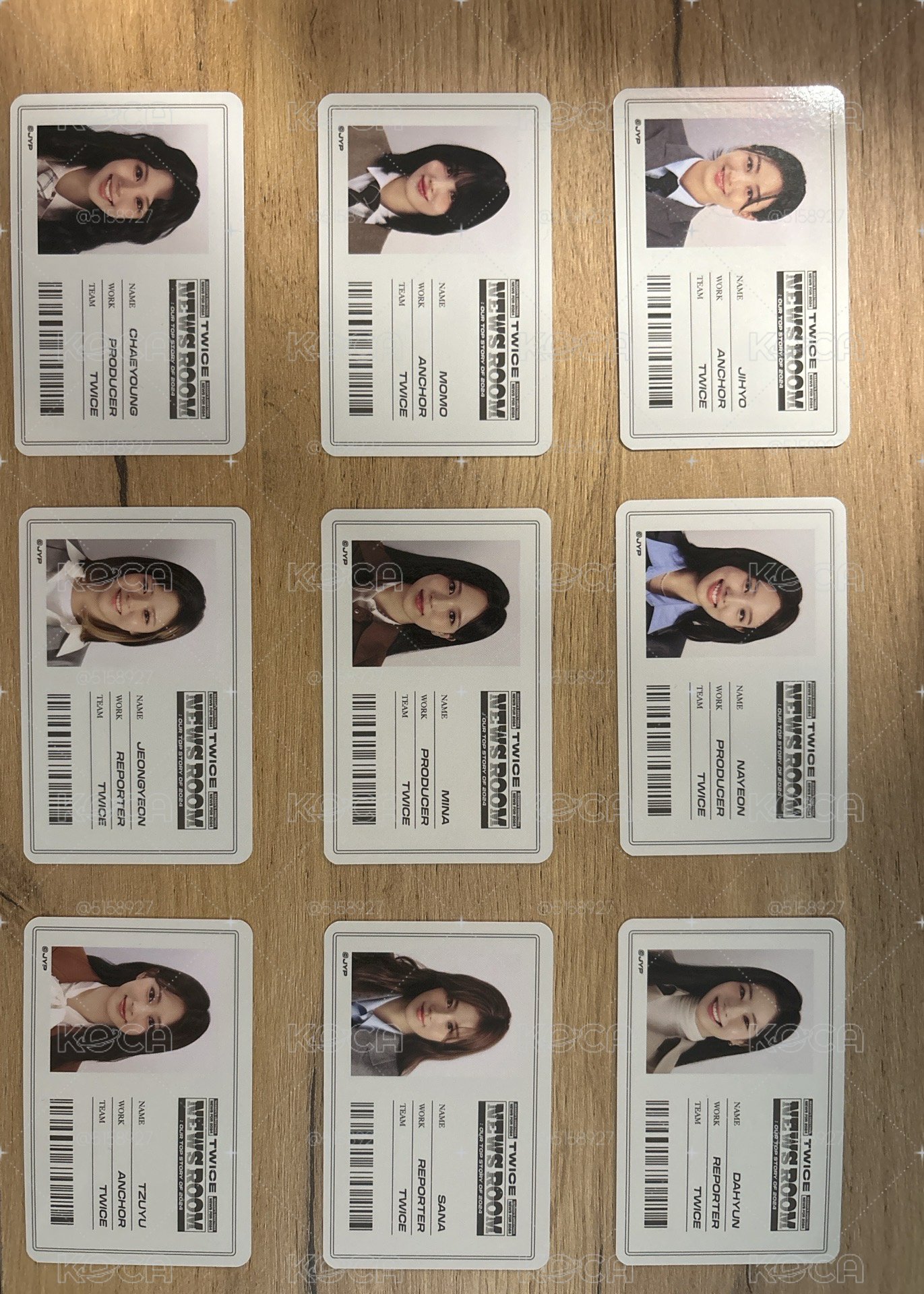  TWICE [ NEWS ROOM ] 2024 SEASON’S GREETINGS 年曆組合