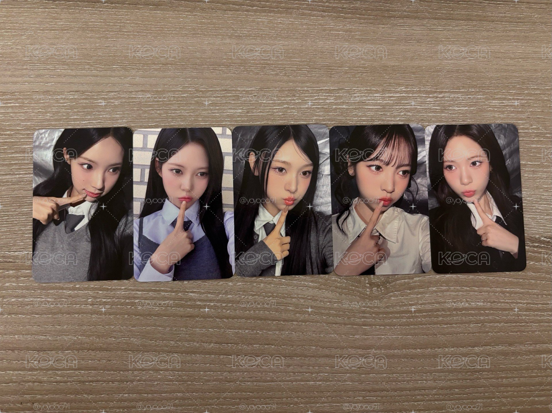 RESCENE Runaway 仙女樹 台北合照 簽售卡 