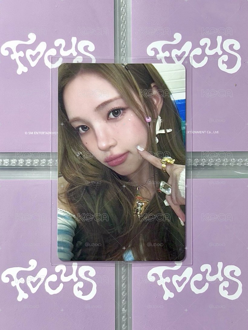 YUHA 星光卡中文卡背「我把甜甜的世界，留了一個位置給你」