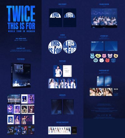 (代購非現) TWICE THIS IS FOR 仁川場 演唱會 DVD & 藍光 BLU-RAY