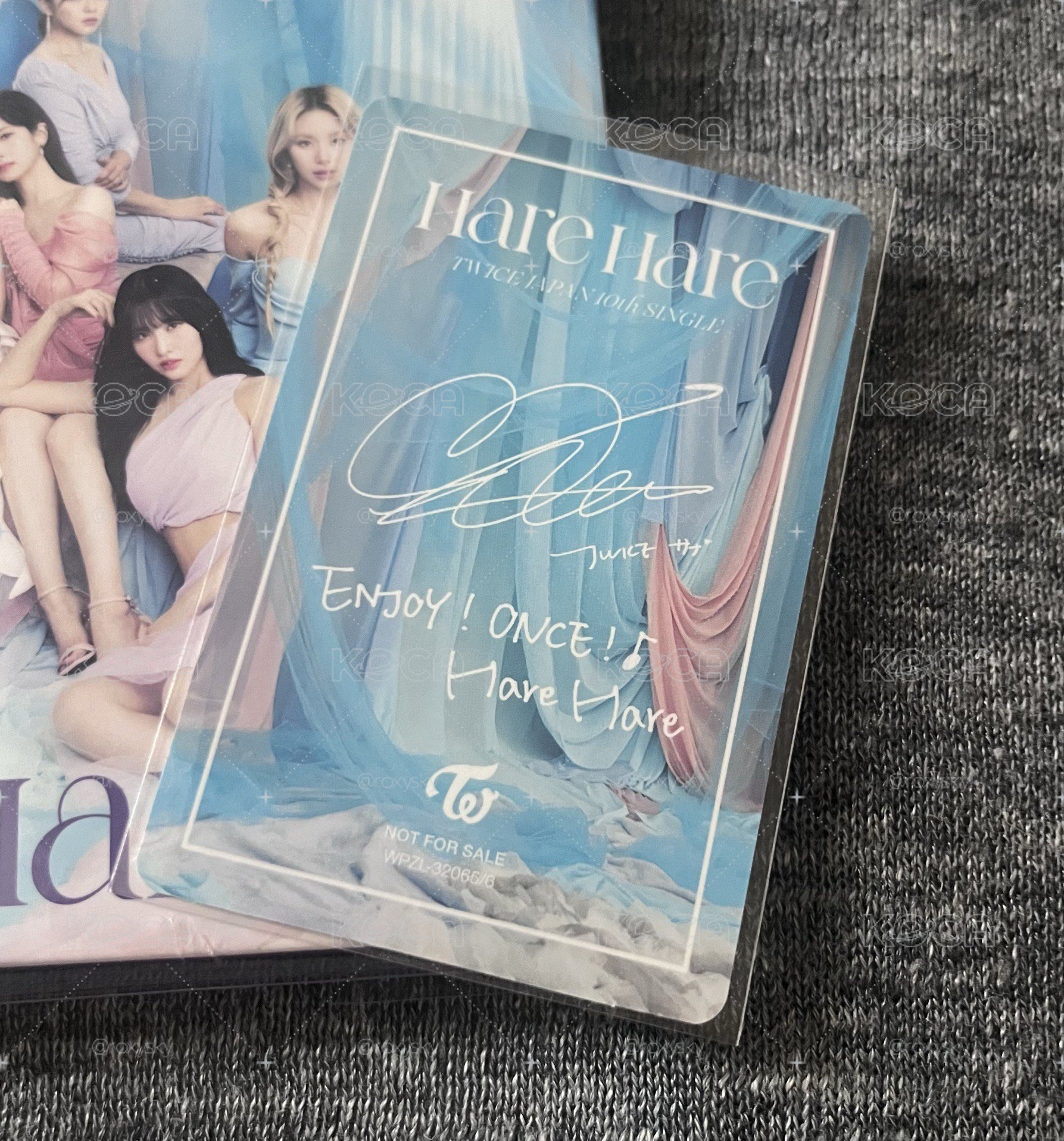 TWICE Hare Hare 初回A盤 全專 Sana