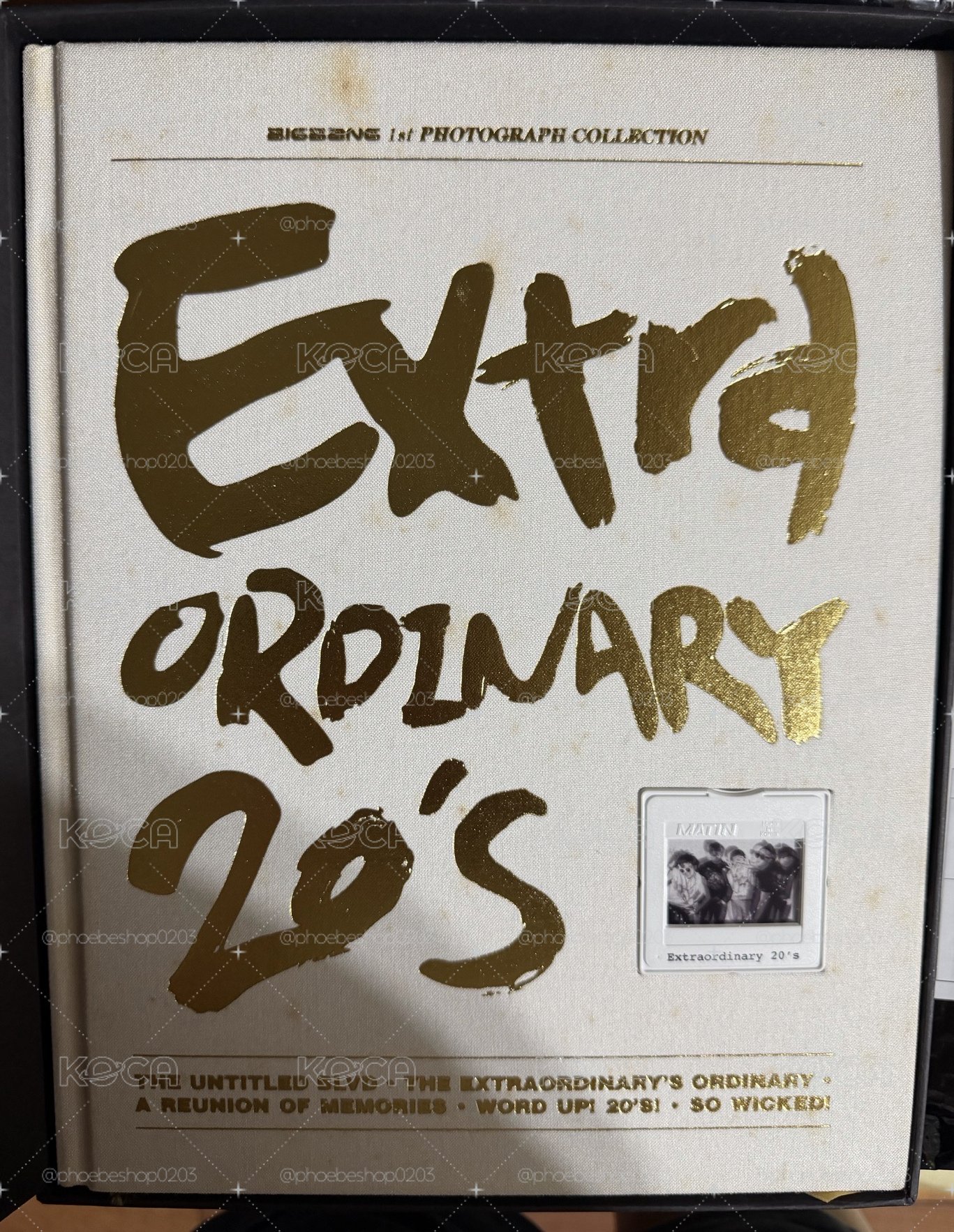 已絕版 BIGBANG EXTRD 20’S寫真