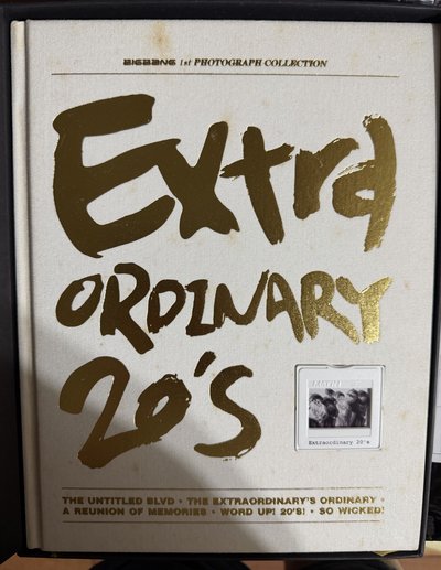 已絕版 BIGBANG EXTRD 20’S寫真