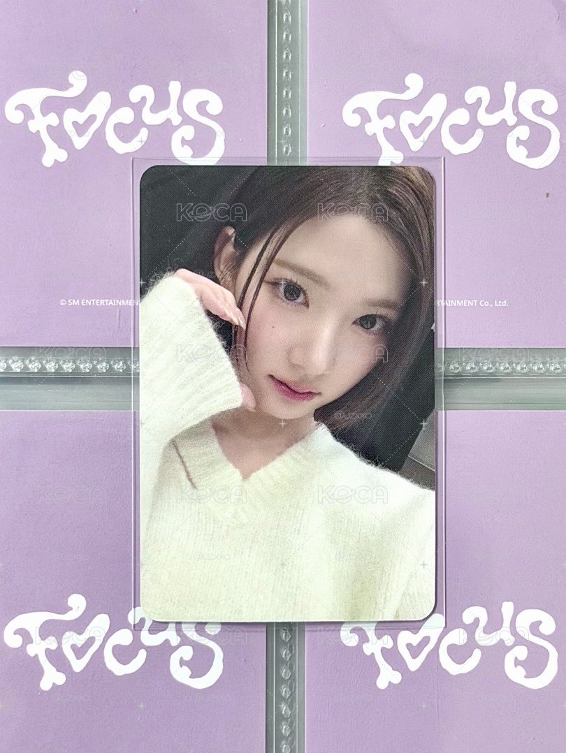 JIWOO SR中文卡背「天氣預報有宇，而我心裡有你」