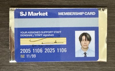 SJ 台超入場卡 澈 海 圭