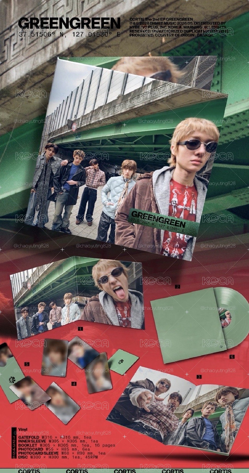 迷二黑膠小卡