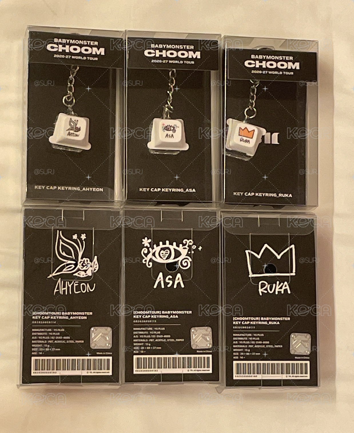 場週周邊 按鍵吊飾 露賢角 已確認購買到