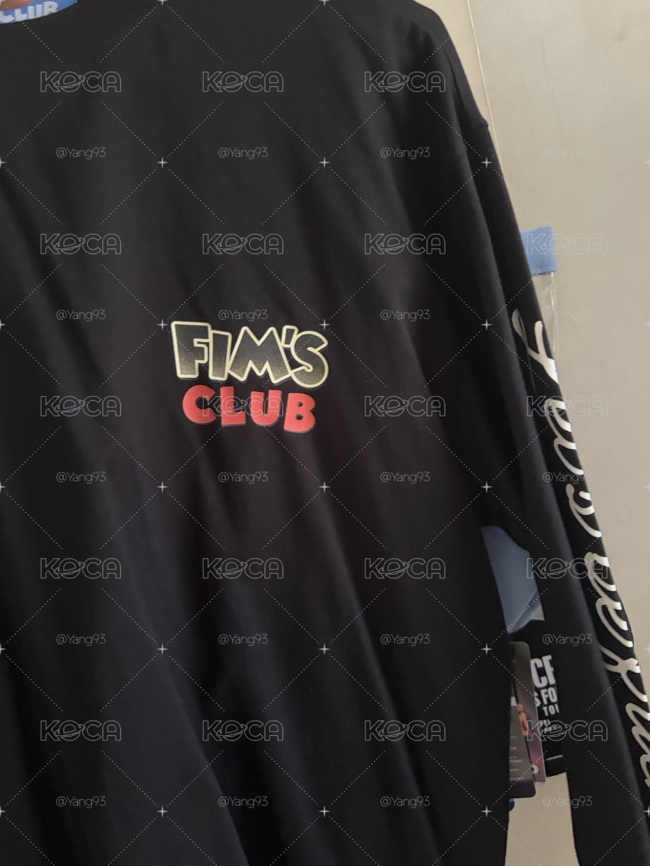 FIM’S CLUB T恤 Oversized L/S T-Shirt 