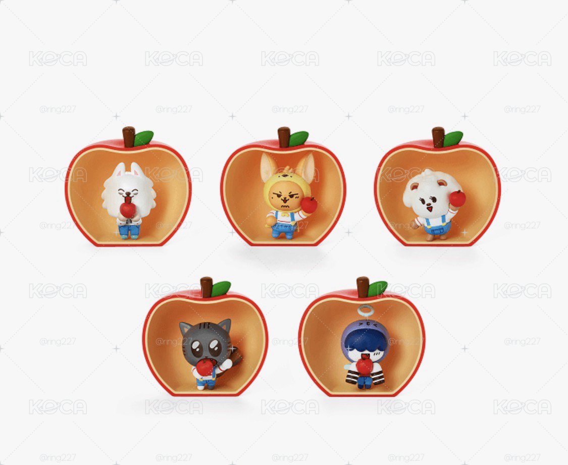 ［現貨/速出］TXT角巴兔 蘋果公仔