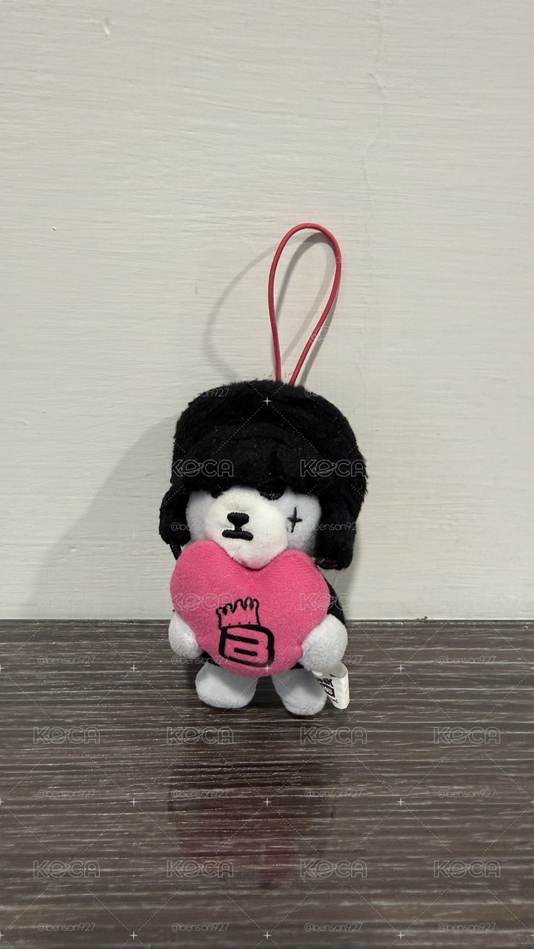 GD krunk 愛心熊吊飾（已售出）