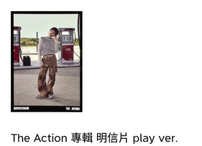 The action 專輯明信片🦦🐠