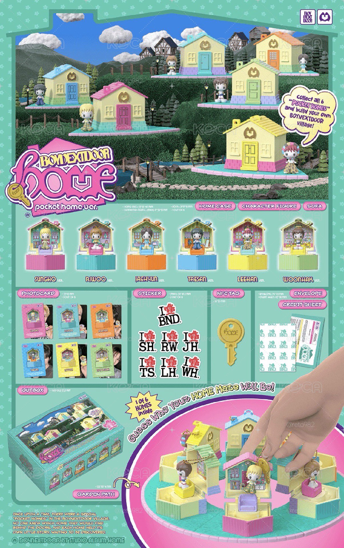 預購 免二補 HOME wvs POCKET HOME ver. 專輯 未拆