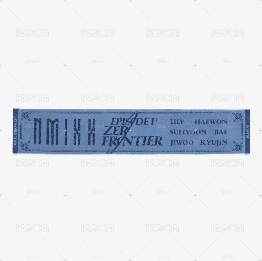 NMIXX 日巡 毛巾手幅